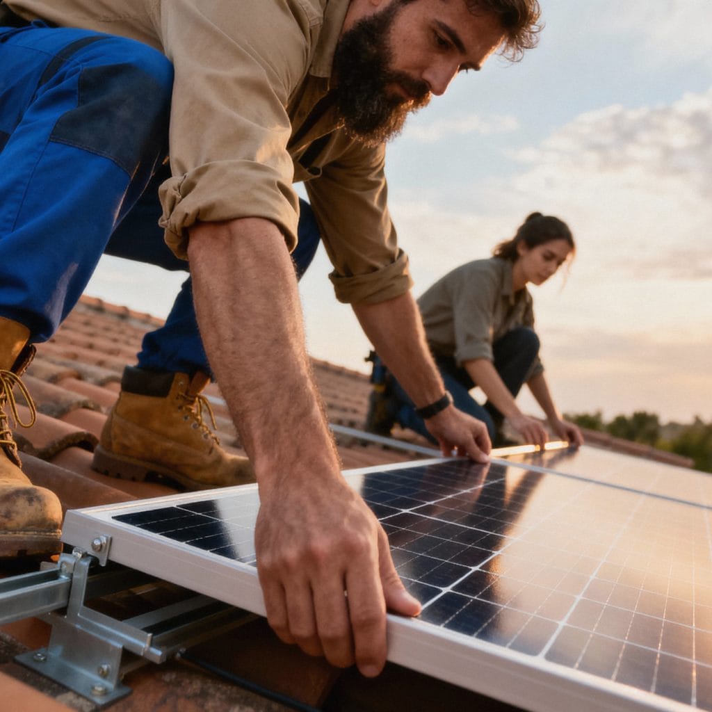 solar system installation near Sydney