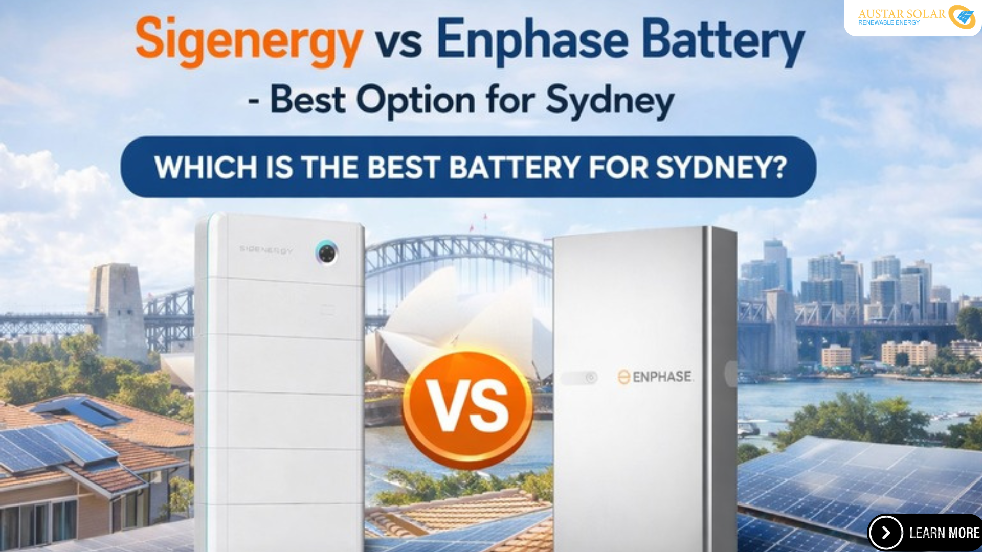 Sigenergy vs Enphase: Which is the best battery for Sydney?