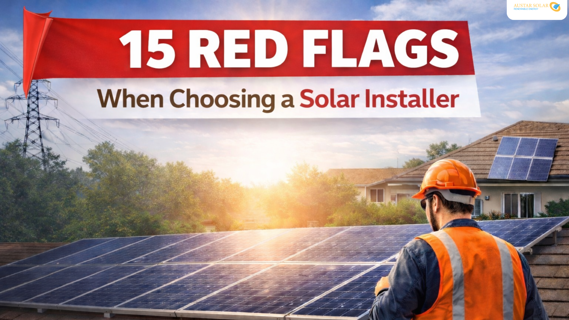 15 Red Flags to Avoid When Choosing the Right Solar Installer