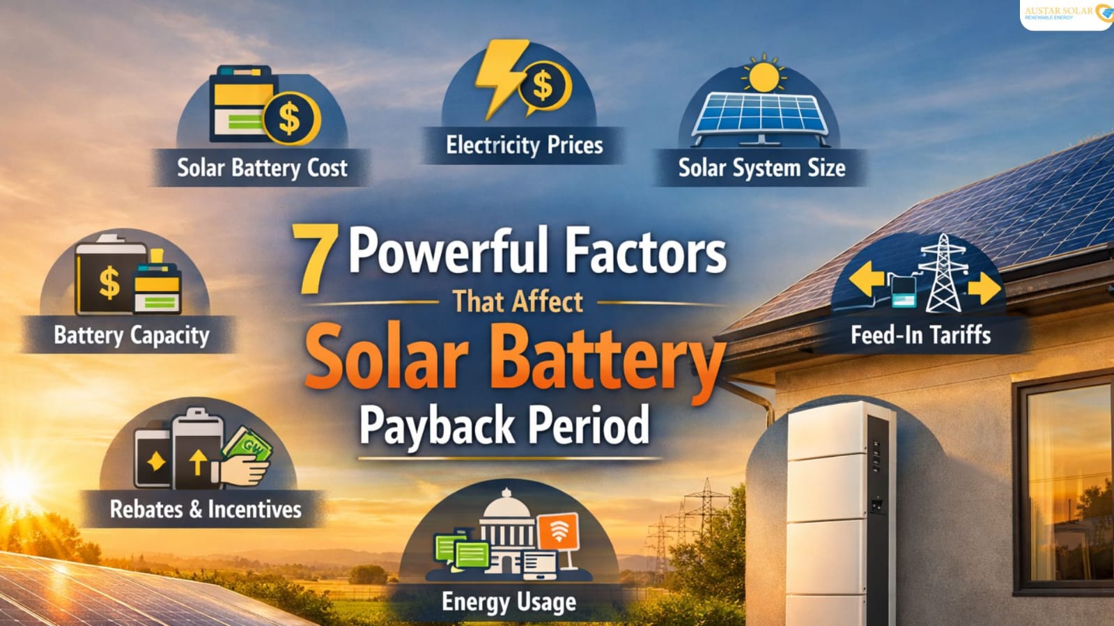7 Powerful Factors That Affect Solar Battery Payback Period