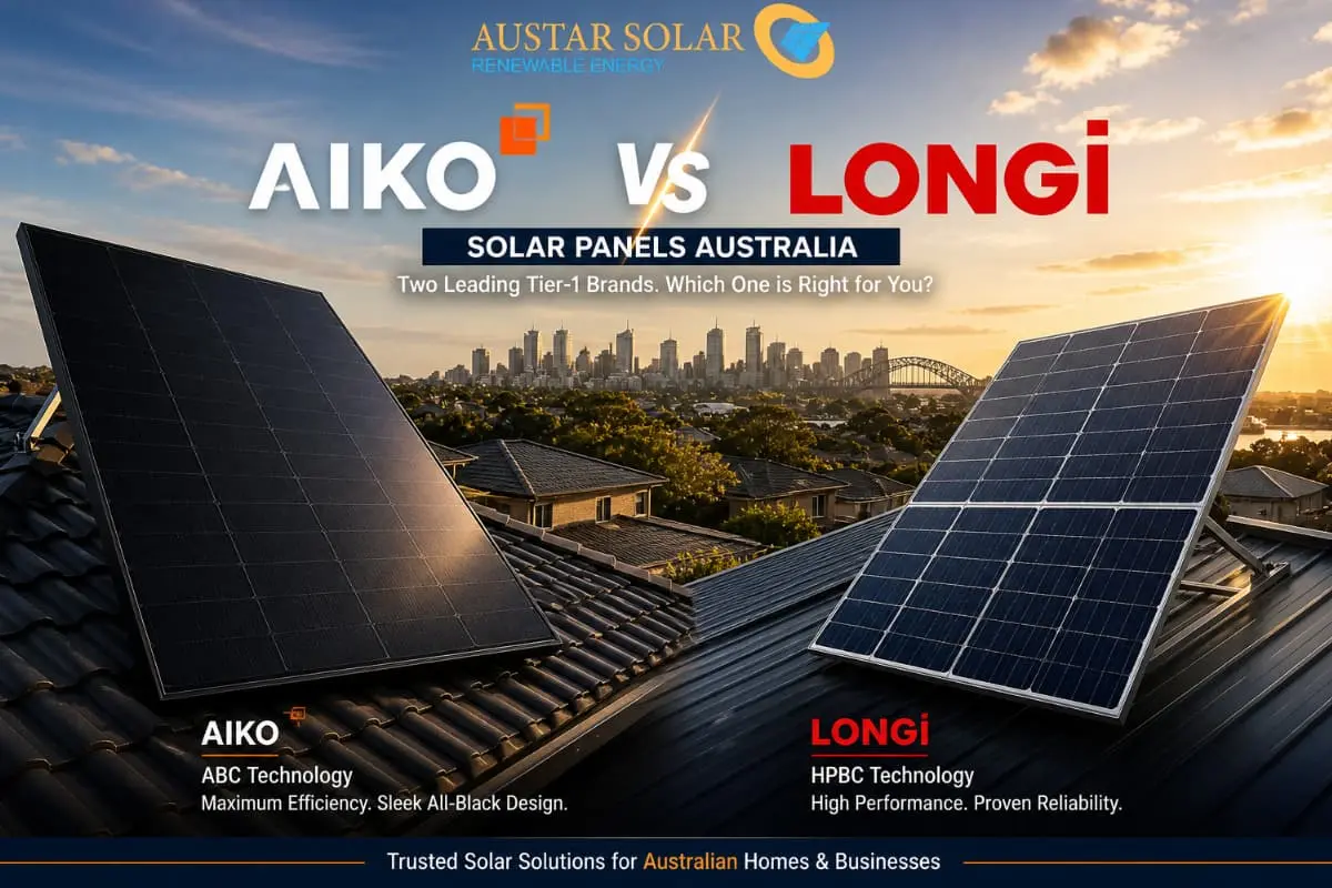 AIKO vs LONGi Solar Panels Australia – Which One Is Better for you in 2026