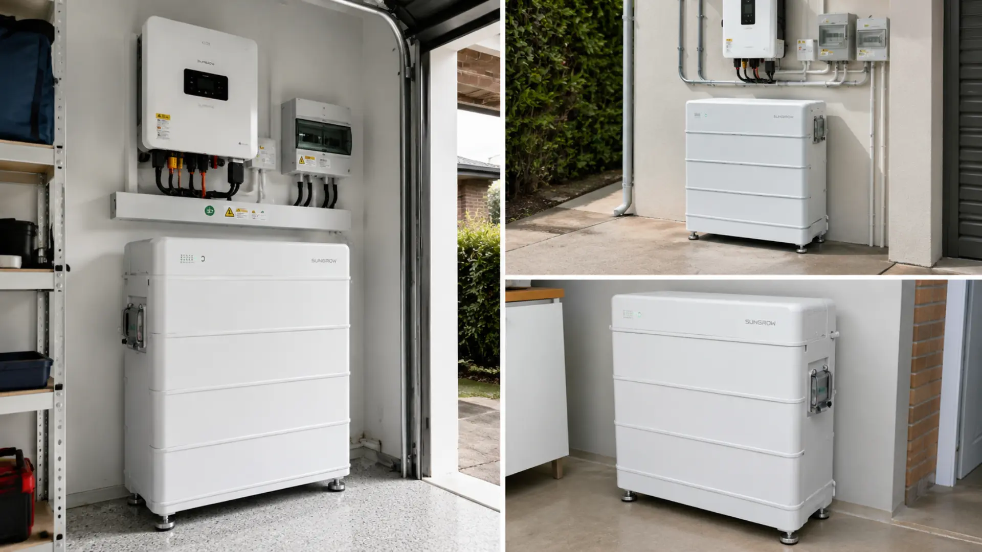 Sungrow SBR Battery installed in Australian Home