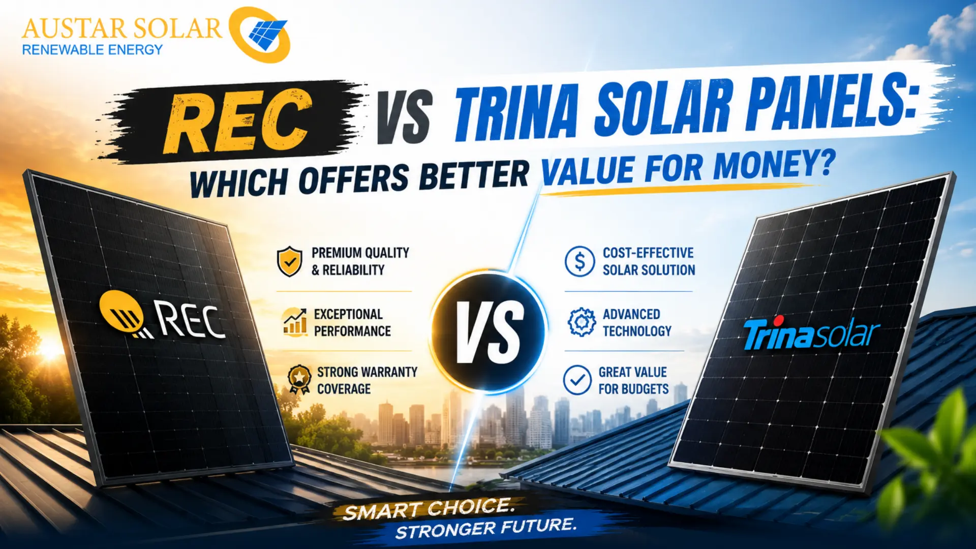 REC vs Trina Solar Panels: Which Offers Better Value for Money?
