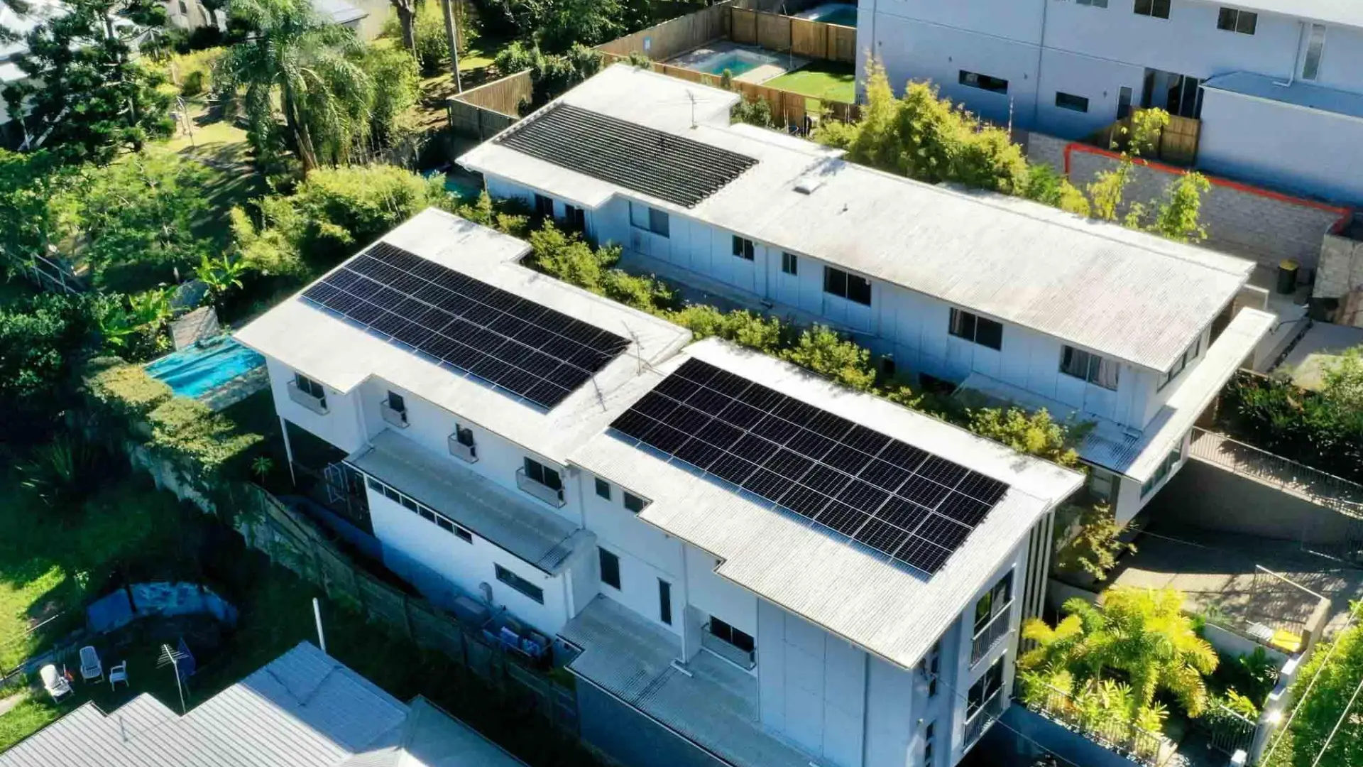 Trina Solar Panels used on the industrial area