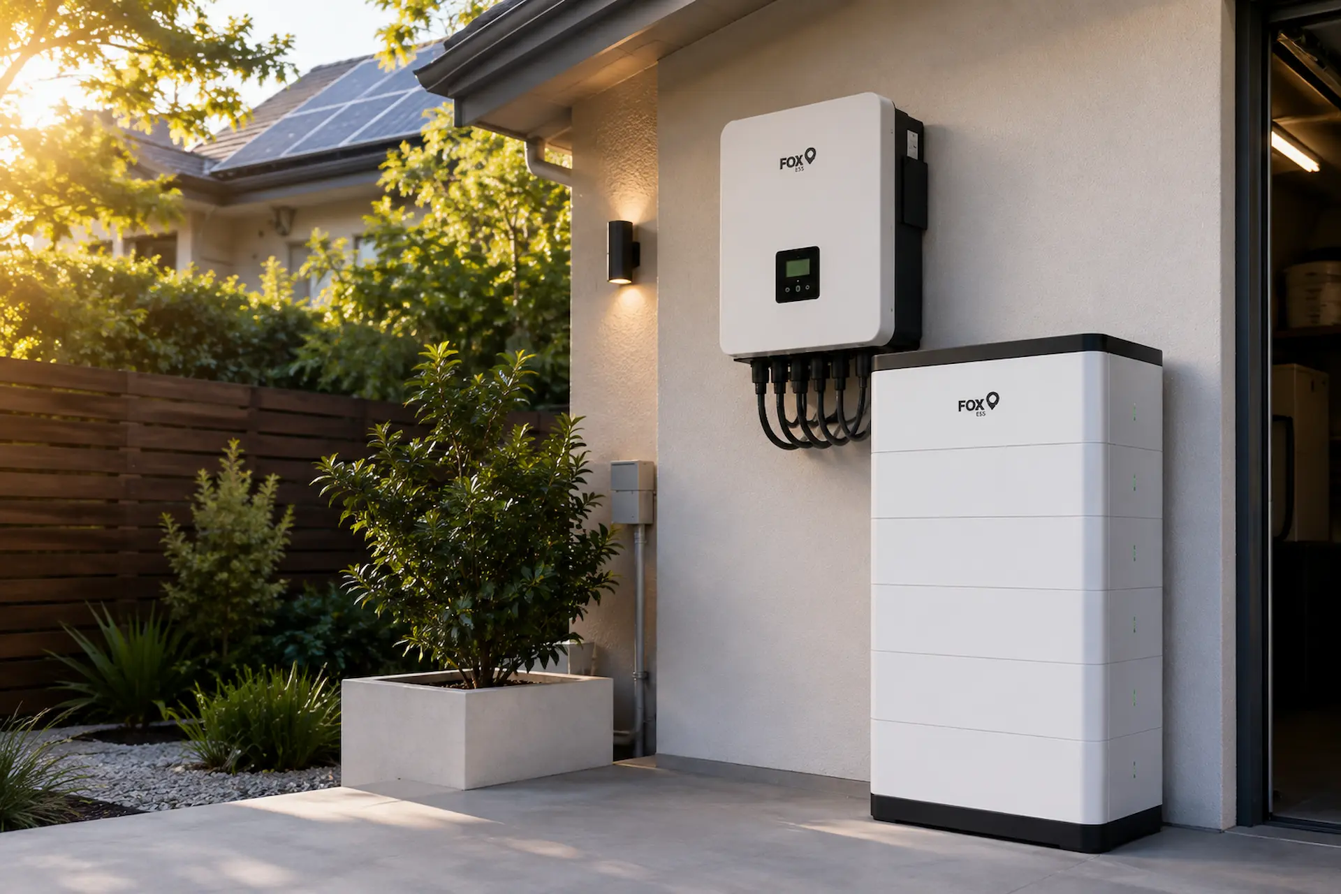 Fox ESS battery Installed in home