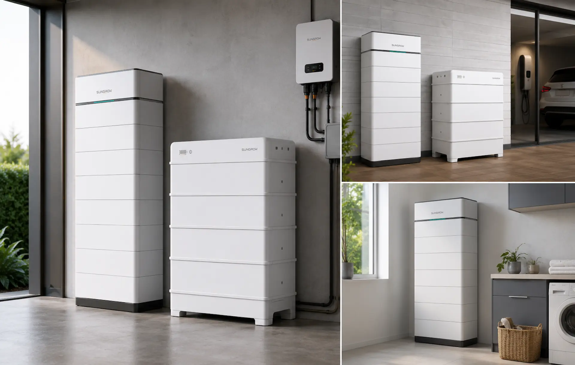 Sungrow SBR & SBH batteries installed in home 