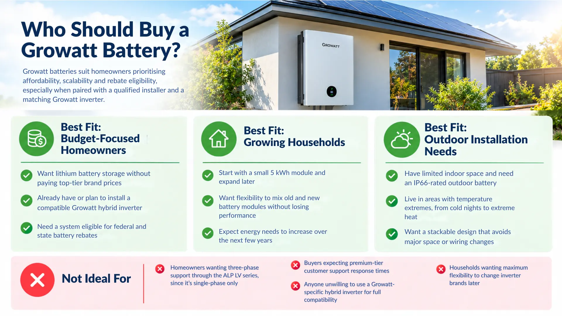 Who Should Buy a Growatt battery ?